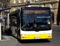 MVG MAN Lions City G 761 am 20.03.14 in Mainz auf der 68