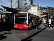 ESWE Verkehr Mercedes Benz Citaro C1 Facelift G 114 am 20.03.14 in Mainz auf der 6A