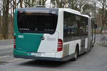 P-AV 983 auf der Linie 693 am Bahnhof Rehbrücke. Aufgenommen am 23.03.2014.