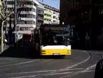 MVG MAN der 2. Generation 716 in Mainz auf der 54 am 20.03.14