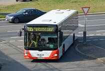 MAN NL 273 KVB, K-VK 783 in Godorf - 06.03.2014