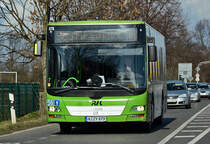 MAN NL 273 Lion`s City der RVK, K-ZY 879 bei Euskirchen - 17.02.2014