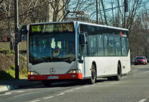 MB O 530 der SWB, BN-SW 4165 in Bonn-Beuel - 12.02.2014