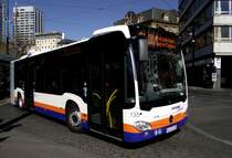 ESWE Verkehr Mercedes Benz Citaro C2 G (Euro 6) 135 am 20.03.14 in Mainz auf der 6A