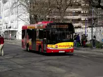 HSB Solaris Urbino 8,9 am 26.03.14 in Hanau Freiheitsplatz auf der 9 