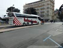 Scania Irizar von Brioni,Pula,HR,27.03.2014. Opatija HR