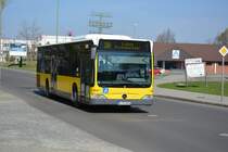 B-RG 8606 auf dem SEV der Linie S7 und S75. Aufgenommen am 30.03.2014. Berlin Marzahner Chaussee. 
