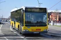 B-V 2239 auf der Linie 194. Aufgenommen am 30.03.2014 S Bahnhof Friedrichsfelde Ost.