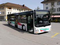 asm - MAN Lion`s City  Nr.38  BE  132054 unterwegs auf der BSU Linie 7 in Herzogenbuchsee am 30.03.2014