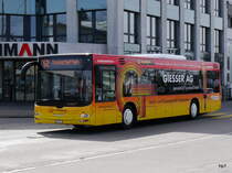 asm - MAN Lion`s City Nr.51  BE 547267 unterwegs auf der Linie 52 in Langenthal am 30.03.2014