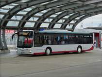 .  GI E 961  MAN Lion's City hät am ZOB in Wetzlar. 23.03.2014