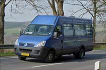.  YV 6261  Irisbus IVECO von Voyages Schiltz aufgenommen nahe Wiltz am 02.04.2014.