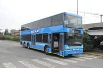 STAR, Lodi. Neoplan N4426 (Nr.616, ex PostAuto-Regie Chur, GR 159'407) in Lodi, Deposito. (2.4.2014)