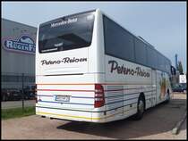 Mercedes Tourismo von Peters-Reisen aus Deutschland im Stadthafen Sassnitz am 24.05.2013