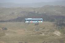 Setra S 415 NF  Tjaden  AUR-PT 133 in den Dünen von Norderney 02.04.2014