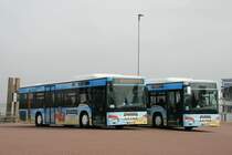 2x Setra S 415 NF  Tjaden , Norderney Hafen 31.03.2014