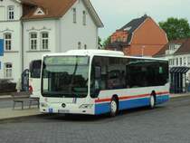 Bus Eisenach / Verkehrsgesellschaft Wartburgkreis mbH (VGW): Mercedes-Benz Citaro Facelift Ü der KVG Eisenach, eingesetzt im Überlandverkehr (Mai 2008). Aufgenommen am Überlandbusbahnhof am Bahnhof.