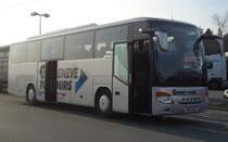 Setra 415 GT HD, Genève Tours, près de Berne printemps 2014