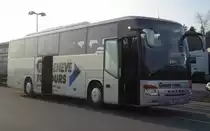 Setra 415 GT HD, Genève Tours, près de Berne printemps 2014