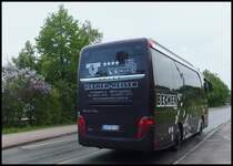 Setra 411 HD von Becker-Reisen aus Deutschland in Sassnitz am 28.05.2013