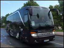 Setra 411 HD von Becker-Reisen aus Deutschland in Sassnitz am 28.05.2013