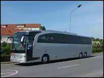 Mercedes Travego von Knipschild aus Deutschland in Sassnitz am 30.05.2013