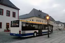 MAN NL263 #33-8125 von RVE Annaberg-Buchholz in Marieneberg. (07. 11. 2013)