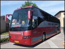Volvo 9700 von Frederikshavn aus Dnemark in Sassnitz am 30.05.2013