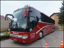 Setra 417 GT-HD von Alsbussen aus Dnemark in Sassnitz am 31.05.2013