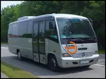 Mercedes Medio von Trede Trans aus Polen in Sassnitz am 31.05.2013