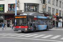 Wiener Linien, Wien. MAN NL 243 CNG (Nr.8516) in Wien, Neubaugasse U. (22.4.2014)