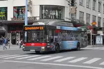 Wiener Linien, Wien. MAN NL 243 CNG (Nr.8516) in Wien, Neubaugasse U. (22.4.2014)