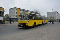 SSB-Museumsbus aus Stuttgart grüßt Dresden am 06.04.2014 in Dresden Gruna. (S-CD 1836 H)