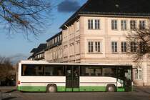 Integro #11-8430 von Regionalverkehr Erzgebirge in Marienberg. (6.2.2014)