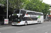 Dr.Richard, Wien. Setra S431DT (Nr.8039) als Linienbus nach Graz in Wien, Westbahnhof. (22.4.2014)
