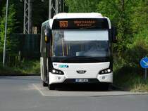 VIABus VDL Citea am 24.04.14 in Neu-Isenburg Bhf 