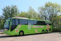 25.4.14 Schwanebeck / Panketal. MAN Lion´s Coach von Wlli Brust / Franchsing MeinFernbus
