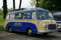 Setra S 6 Baujahr 1957  Rast , 4. Europatreffen historischer Omnibusse, Speyer 26.04.2014