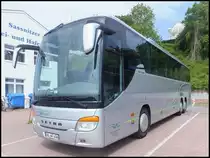 Setra 416 GT-HD von WF-Reisen aus Deutschland im Stadthafen Sassnitz am 01.06.2013