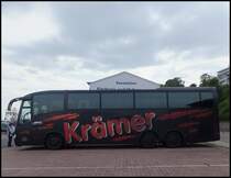 Scania Irizar von Krmer aus Deutschland im Stadthafen Sassnitz am 01.06.2013