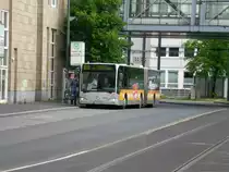 Mercedes-Benz O 530 I (Citaro) als SEV für die RE4 Richtung Wuppertal Hauptbahnhof am Hauptbahnhof Düsseldorf.(26.4.2014) 
