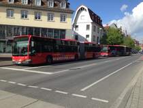 SWK-Mercedes Citaro NR.12 unterwegs in Konstanz am 24.4.14.