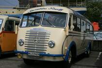 G. Auwärter Mercedes OP 3750 Bj. 1948  Ruoff , 4. Europatreffen historischer Omnibusse, Speyer 26.04.2014