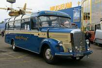 G. Auwärter Mercedes O 3500 Bj. 1950  Burri , 4. Europatreffen historischer Omnibusse, Sinsheim 26.04.2014 