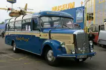 G. Auwärter Mercedes O 3500 Bj. 1950  Burri , 4. Europatreffen historischer Omnibusse, Sinsheim 26.04.2014 