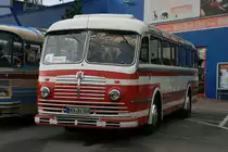 Büssing U9 5000TU Bj. 1951  Verkehrsbetriebe Erzgebirge , 4. Europatreffen historischer Omnibusse, Sinsheim 26.04.2014