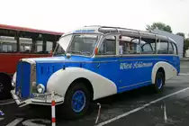 Berna L 4 UP350 Bj. 1950  Wiest+Schürmann , 4. Europatreffen historischer Omnibusse, Sinsheim 26.04.2014