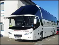 Neoplan Starliner von Bohr aus Deutschland im Gewerbegebiet Sassnitz am 03.06.2013