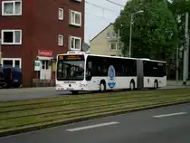 Mercedes-Benz O 530 II (Citaro Facelift) auf der Linie 396 nach Gelsenkirchen-Horst Lucasstraße am U-Bahnhof Gelsenkirchen Schloß Horst.(26.4.2014)
