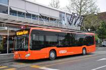 RBS, Worblaufen Nr. 7/BE 715'507 Merdedes am 29. April 2014 in Papiermühle.